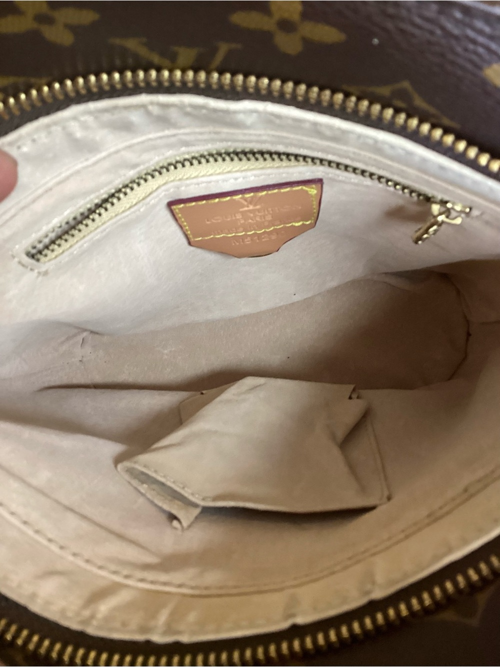 Vintage Louis Vuitton Monogram Druot Crossbody Bag Model M51290 EUC - Picture 12 of 16